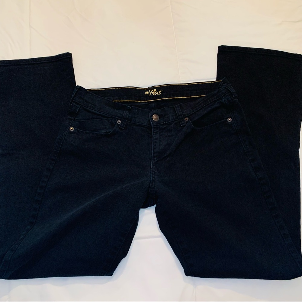 Old Navy The Flirt Black Jeans Size 8